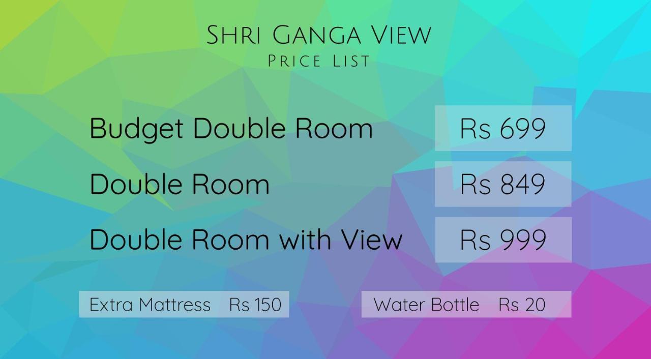 Shri Ganga View Guest House Rishīkesh Zewnętrze zdjęcie